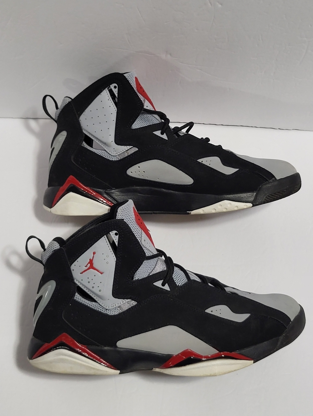 Nike Air Jordan True Flight Basketball Shoes - Black/Grey/Red